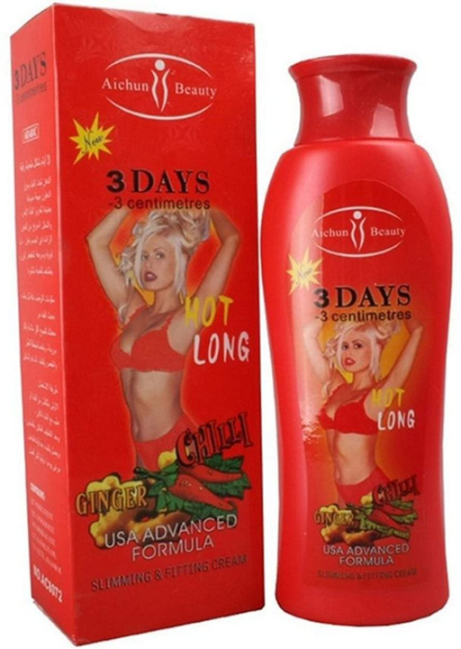 Aichun Beauty Ginger Chili Slimming Cream Hot Long - 200g