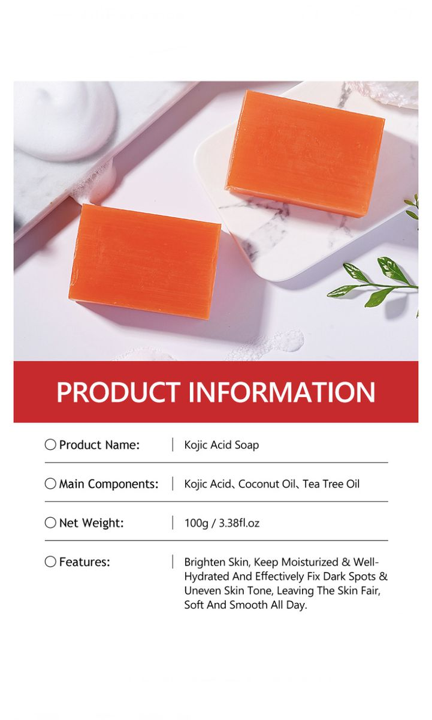 GuanJing Kojic Acid Soap - 120g
