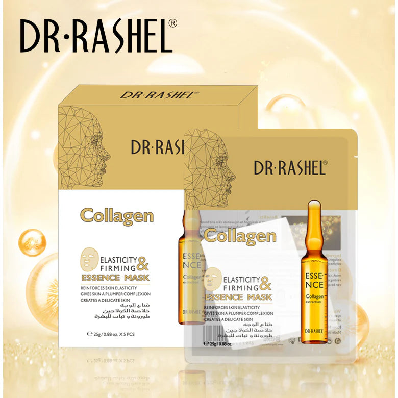 Dr. Rashel Collagen Elasticity & Firming Essence Mask - Pack of  5