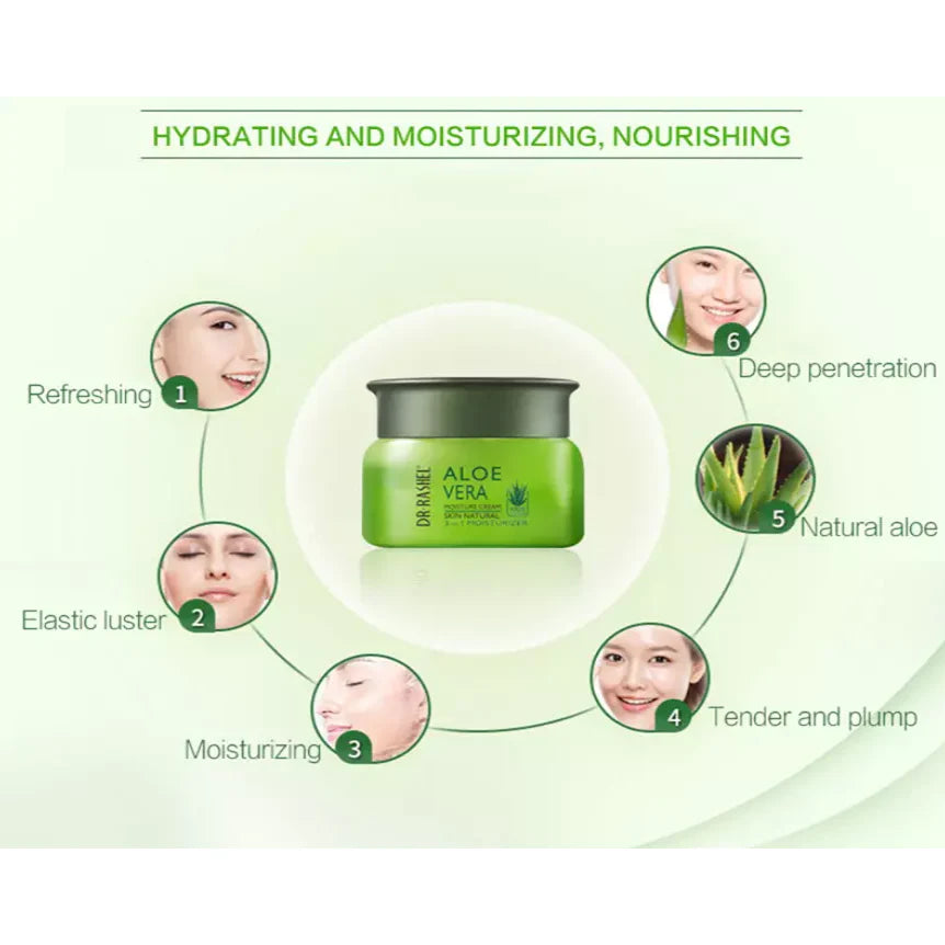 Dr. Rashel Aloe Vera Moisture Cream 3 in 1 Moisturizer Day / Night Mask