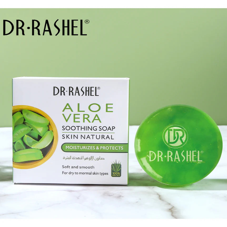 Dr. Rashel Aloe Vera Soothing Soap Skin Natural Moisturizes & Protects