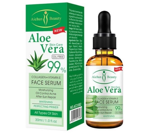Aichun Beauty 99% Aloe Vera Face Serum - 30ml