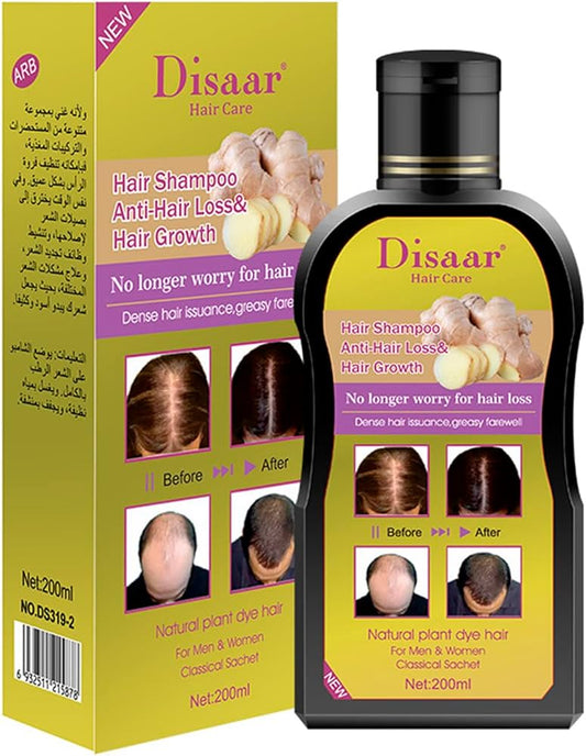 Disaar Anti Hair Loss & Hair Growth Shampoo (Ginger) - 200ml