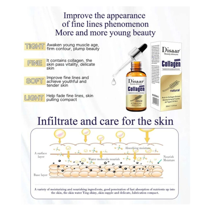 Disaar Collagen Face Serum - 30ml