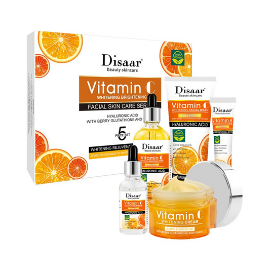 Disaar Vitamin C Facial Skin Care 5 Piece Set