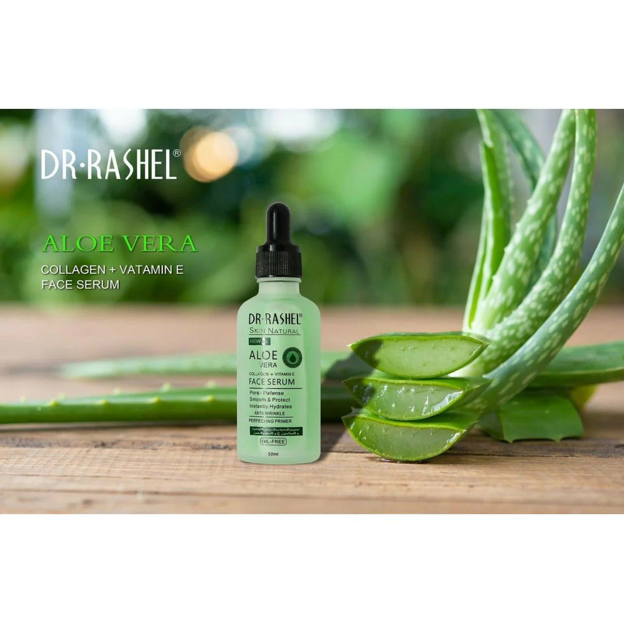 Dr. Rashel Aloe Vera Collagen+Vitamin E Face Serum Perfecting Primer